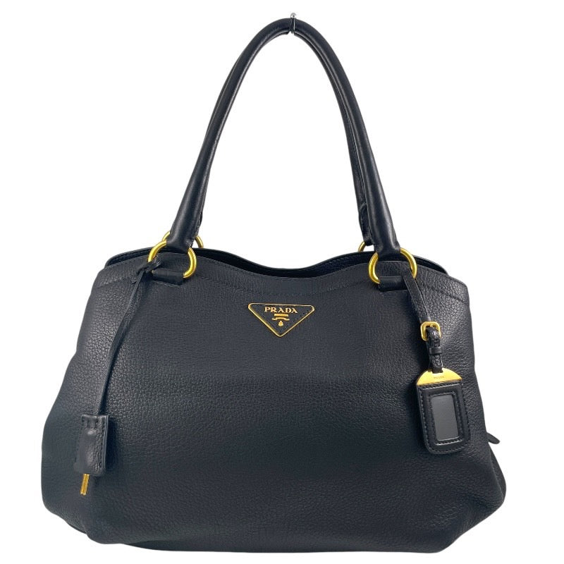 【中古】【PRADA】プラダ ハンドバッグ BR4387 トートバッグ レザー レディース