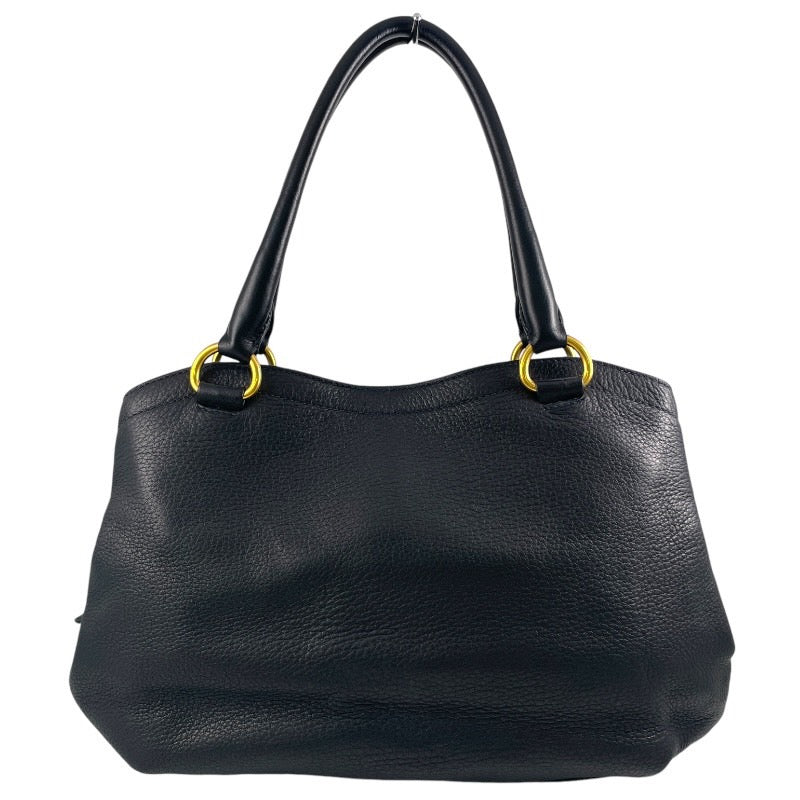 【中古】【PRADA】プラダ ハンドバッグ BR4387 トートバッグ レザー レディース