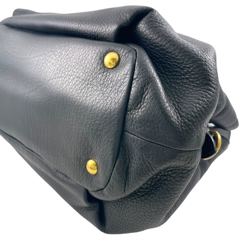 【中古】【PRADA】プラダ ハンドバッグ BR4387 トートバッグ レザー レディース
