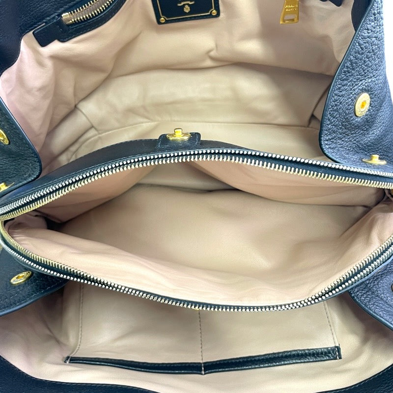 【中古】【PRADA】プラダ ハンドバッグ BR4387 トートバッグ レザー レディース