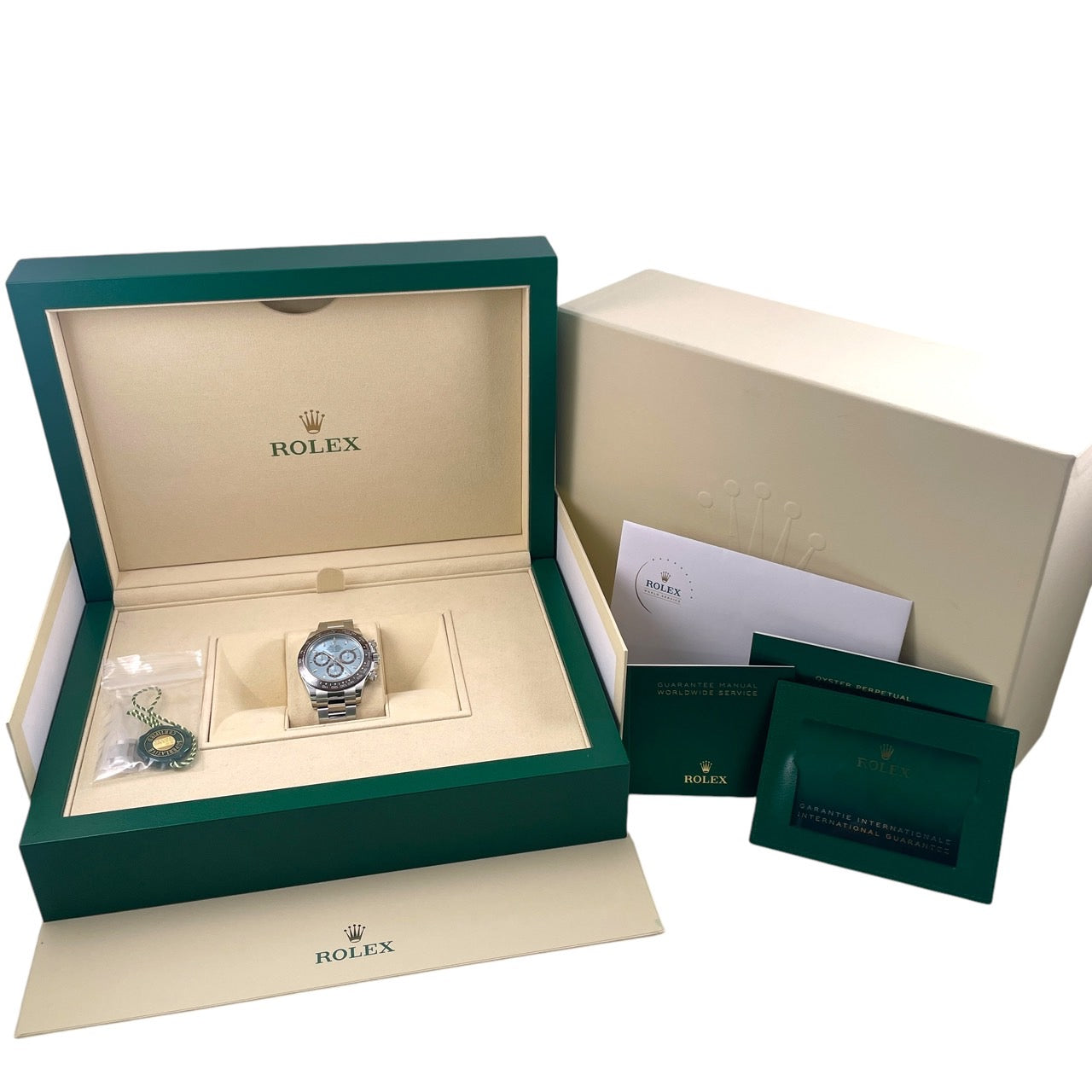 【ROLEX】ロレックス コスモグラフ デイトナ 116506 腕時計 Pt950プラチナ メンズ アイスブルー クロノグラフ プラチナ Pt950