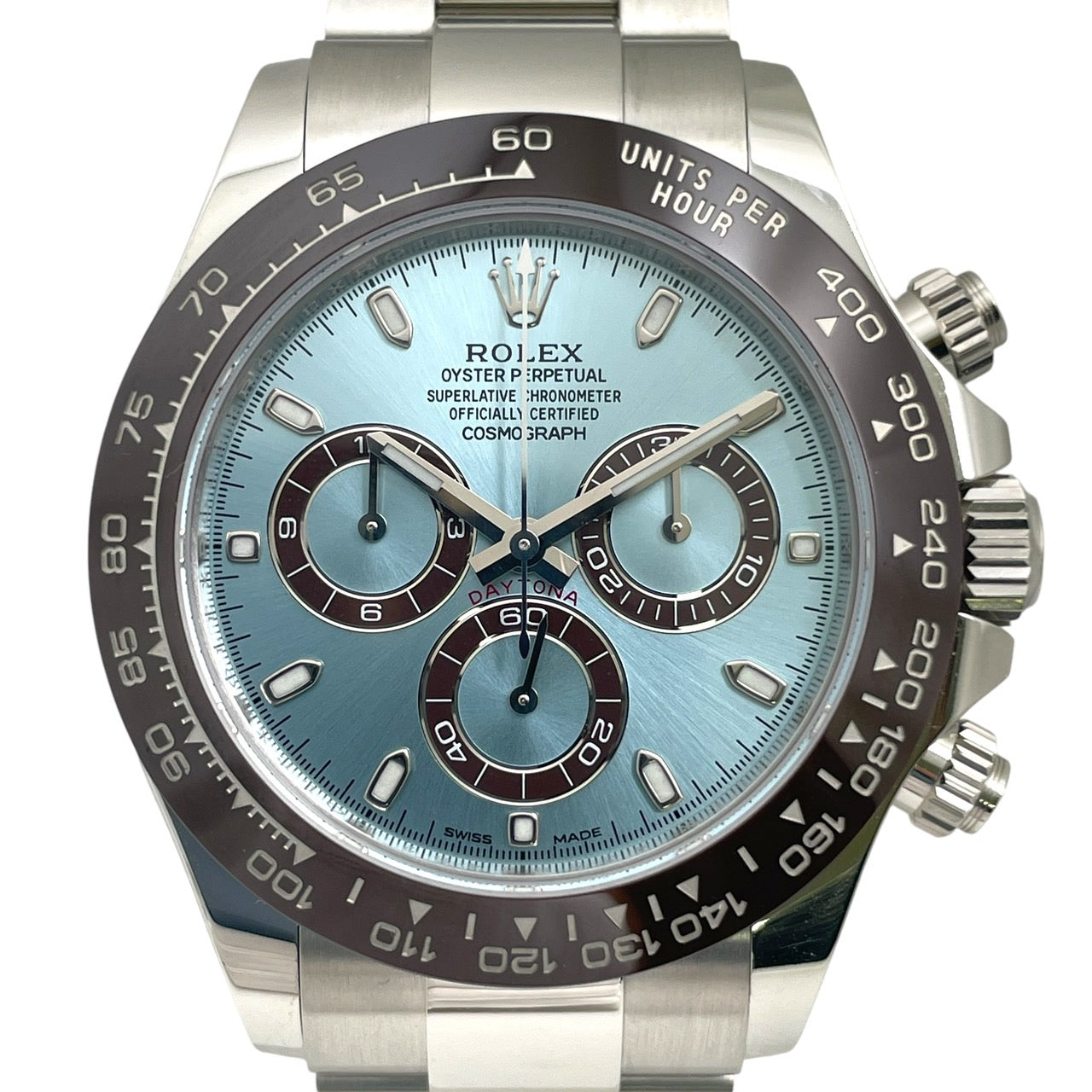 【ROLEX】ロレックス コスモグラフ デイトナ 116506 腕時計 Pt950プラチナ メンズ アイスブルー クロノグラフ プラチナ Pt950