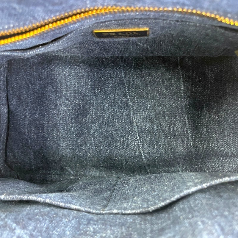 【PRADA】プラダ カナパ B2439G ハンドバッグ レディース 2WAY デニム トート ショルダー