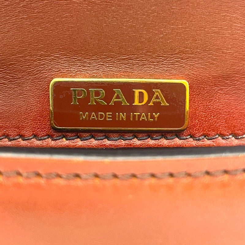 【PRADA】プラダ カイエ ショルダーバッグ カーフ レディース チェーンショルダー 本革