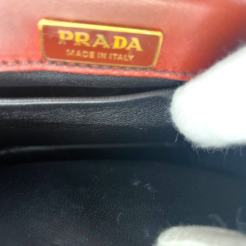 【PRADA】プラダ カイエ ショルダーバッグ カーフ レディース チェーンショルダー 本革