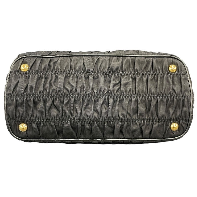 【PRADA】プラダ 1BA173 ハンドバッグ ナイロン レディース ギャザー トート テスート
