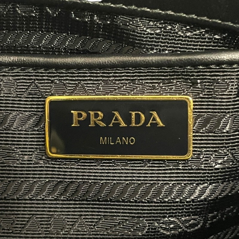 【PRADA】プラダ 1BA173 ハンドバッグ ナイロン レディース ギャザー トート テスート
