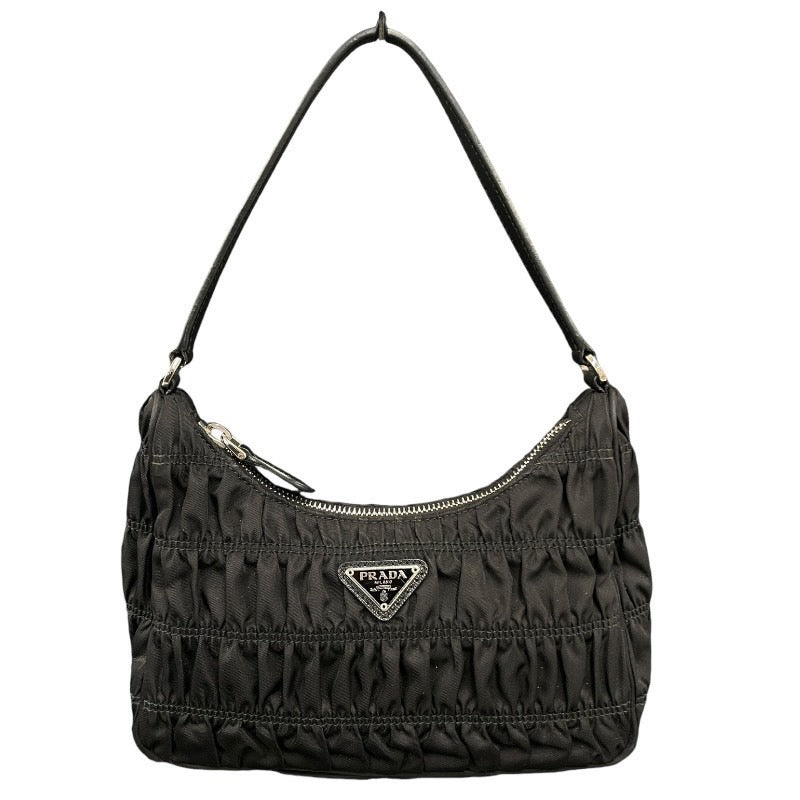【PRADA】プラダ 1NE204 ハンドバッグ ナイロンレディース ギャザー ポーチ セミショルダー