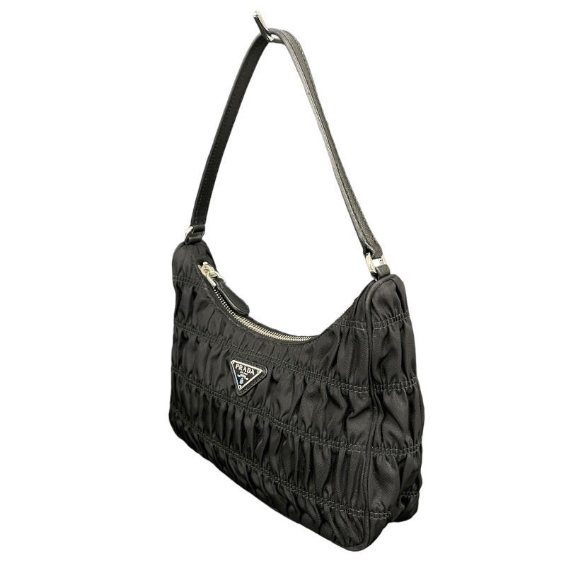 【PRADA】プラダ 1NE204 ハンドバッグ ナイロンレディース ギャザー ポーチ セミショルダー