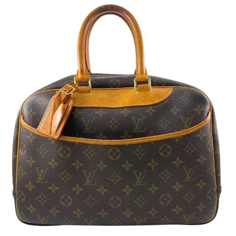 【LOUIS VUITTON】ルイ・ヴィトン ドーヴィル M47270 ハンドバッグ モノグラムキャンバスユニセックス モノグラム トートバッグ