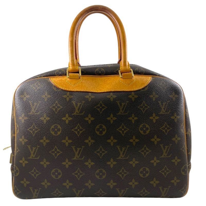 【LOUIS VUITTON】ルイ・ヴィトン ドーヴィル M47270 ハンドバッグ モノグラムキャンバスユニセックス モノグラム トートバッグ
