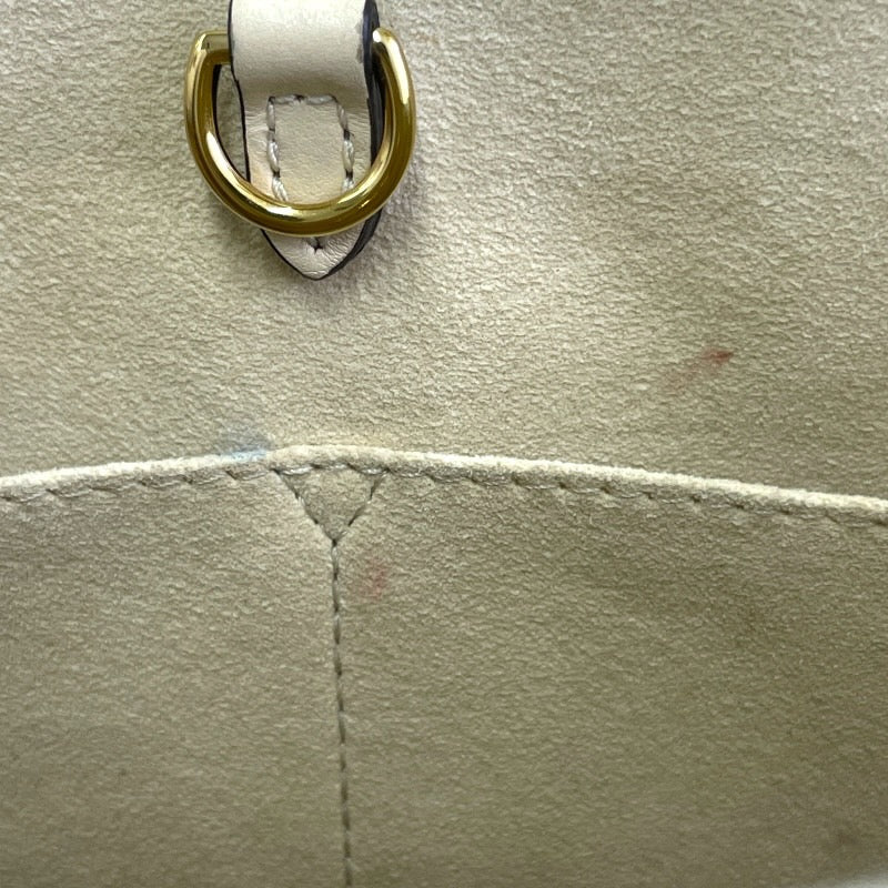 【LOUIS VUITTON】ルイ・ヴィトン オンザゴーPM M46569 ハンドバッグ レザーレディース アンプラント モノグラム クレーム