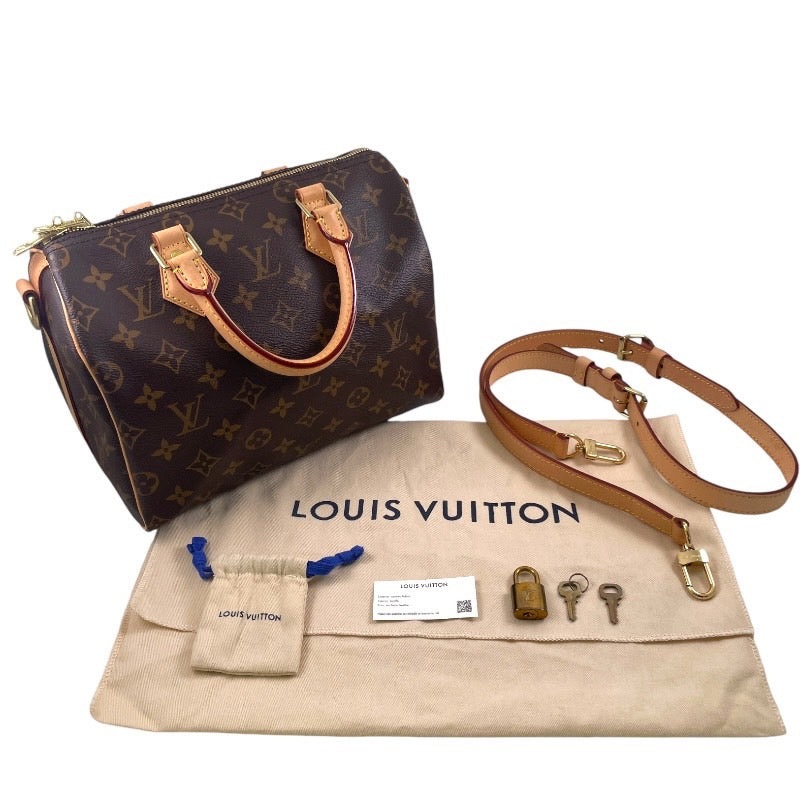 【LOUIS VUITTON】ルイ・ヴィトン スピーディ バンドリエール25 M41113 ハンドバッグ レディース モノグラム 2WAY ミニボストン ショルダー