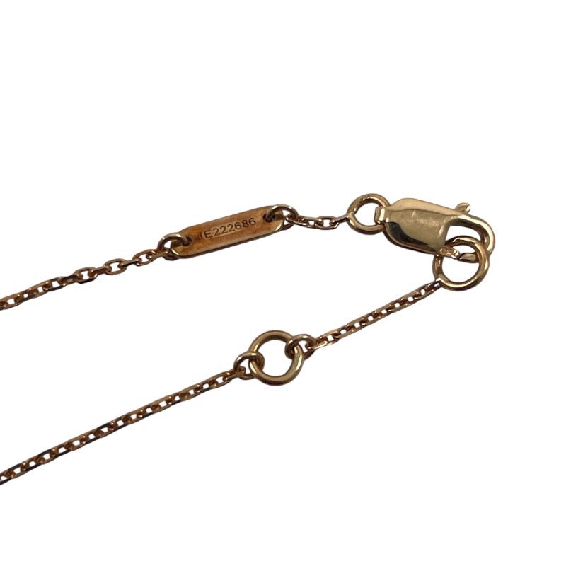 【Van Cleef & Arpels】ヴァンクリーフ&アーペル スウィートアルハンブラ パピヨン ブレスレット K18イエローゴールドレディース K18 750 シェル VCA