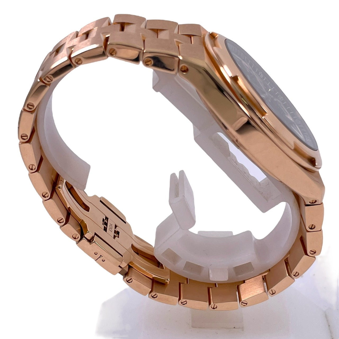 【VACHERON CONSTANTIN】ヴァシュロン・コンスタンタン オーヴァーシーズ 4500V/110R-B705 腕時計 K18ピンクゴールドメンズ ピンクゴールド 青文字盤 ブルー