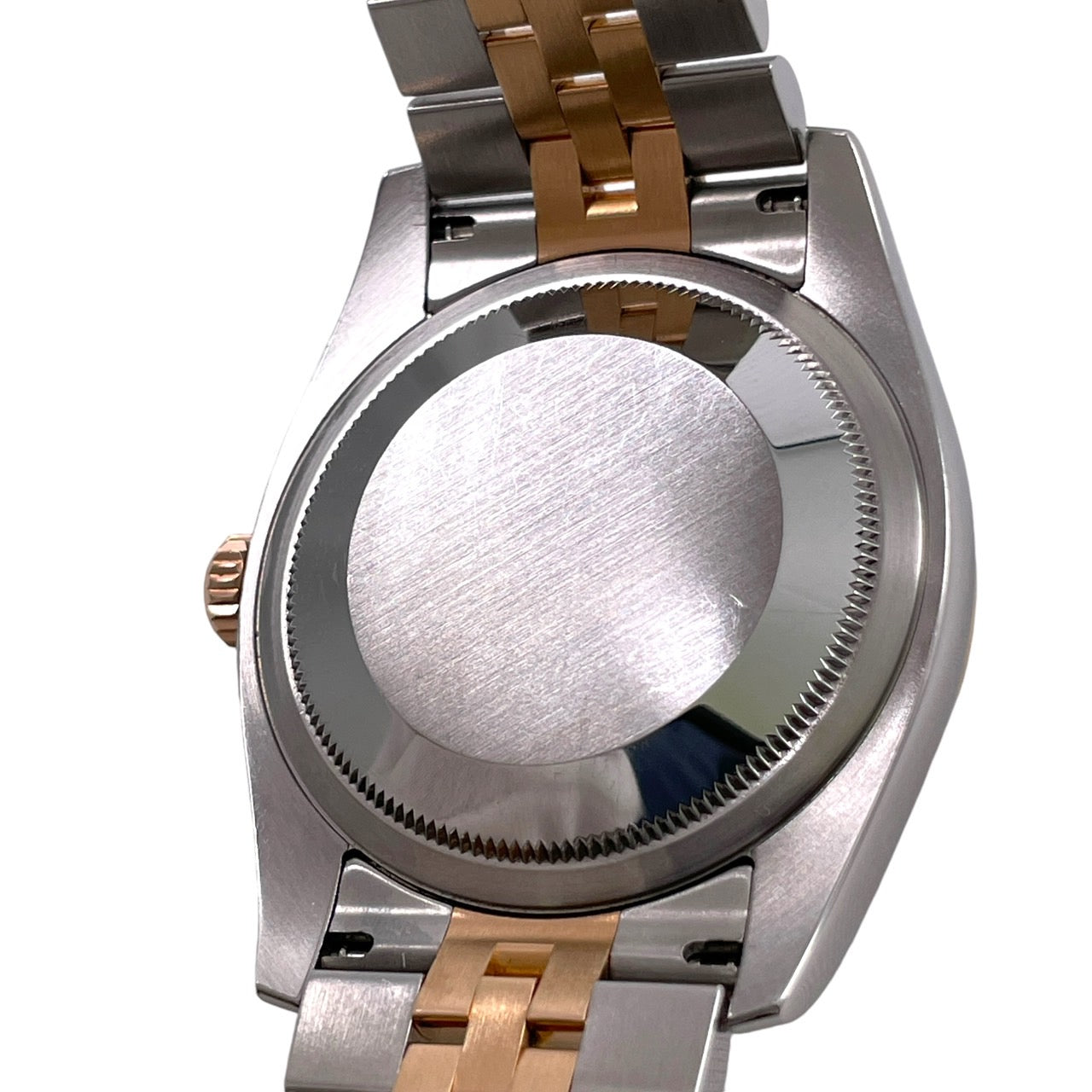 【ROLEX】ロレックス デイトジャスト ターノグラフ 116261 腕時計 SS/PGメンズ ブラック 黒文字盤 コンビ