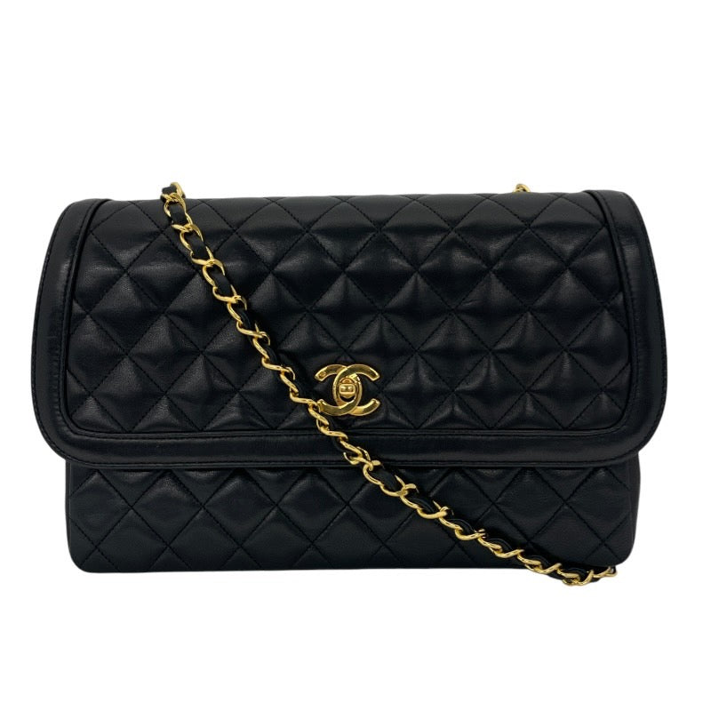 【CHANEL】シャネル マトラッセ ショルダーバッグ ラムスキン レディース ポーチ付き チェーンショルダーバッグ ターンロック金具 ココマーク