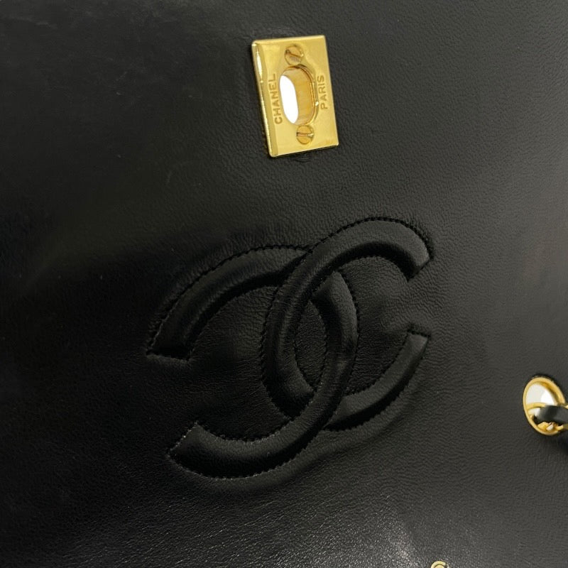 【CHANEL】シャネル マトラッセ ショルダーバッグ ラムスキン レディース ポーチ付き チェーンショルダーバッグ ターンロック金具 ココマーク