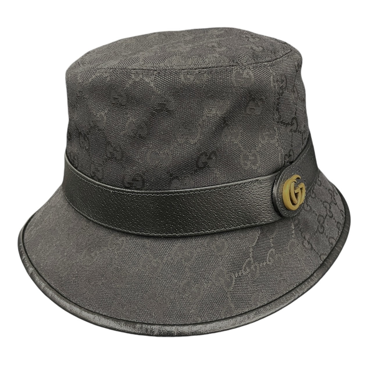 【GUCCI】グッチ フェドラハット 576587 ハットレディース GGキャンバス バケットハット GG