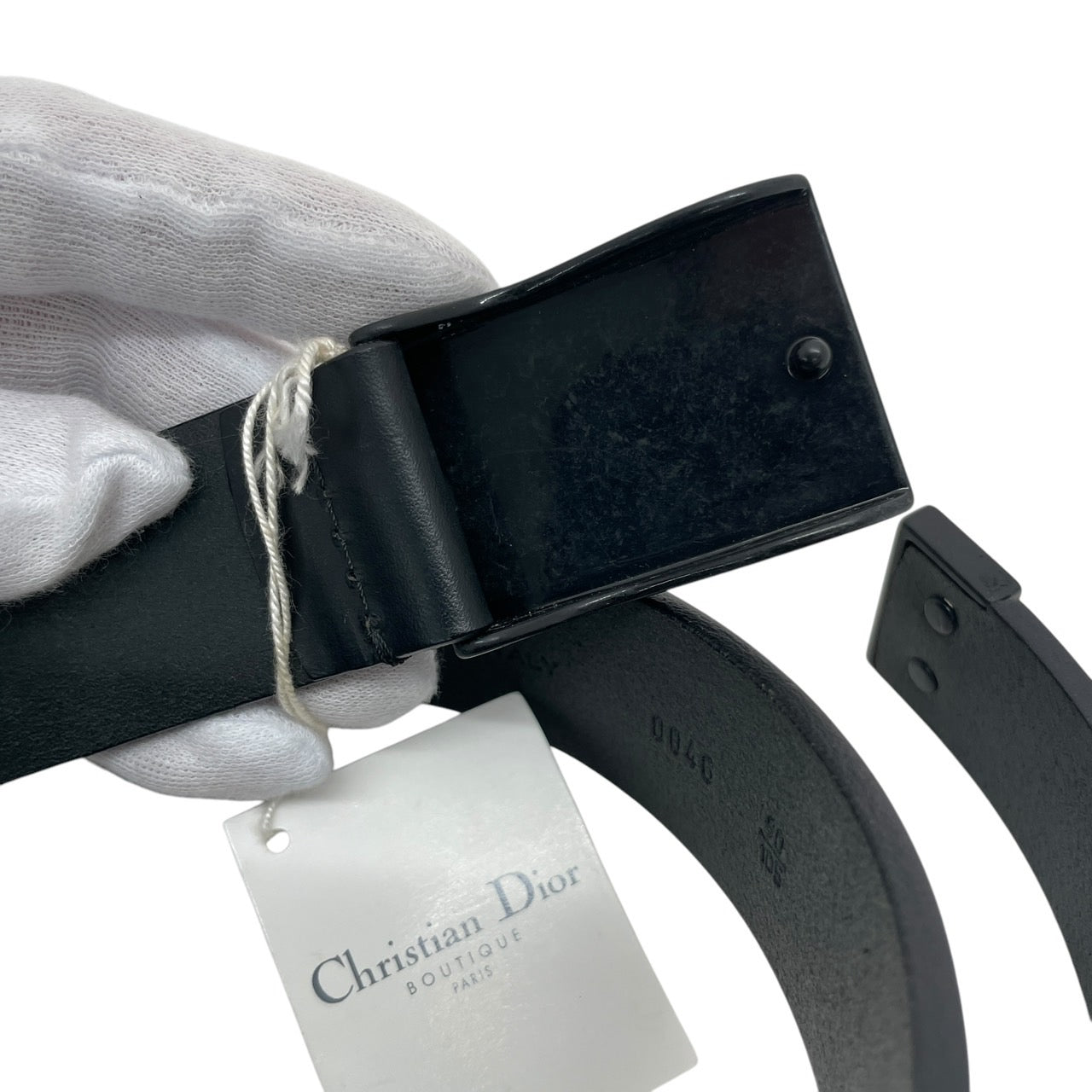 【DIOR HOMME】ディオール・オム ベルトメンズ 0046 90/105 レザー 本革