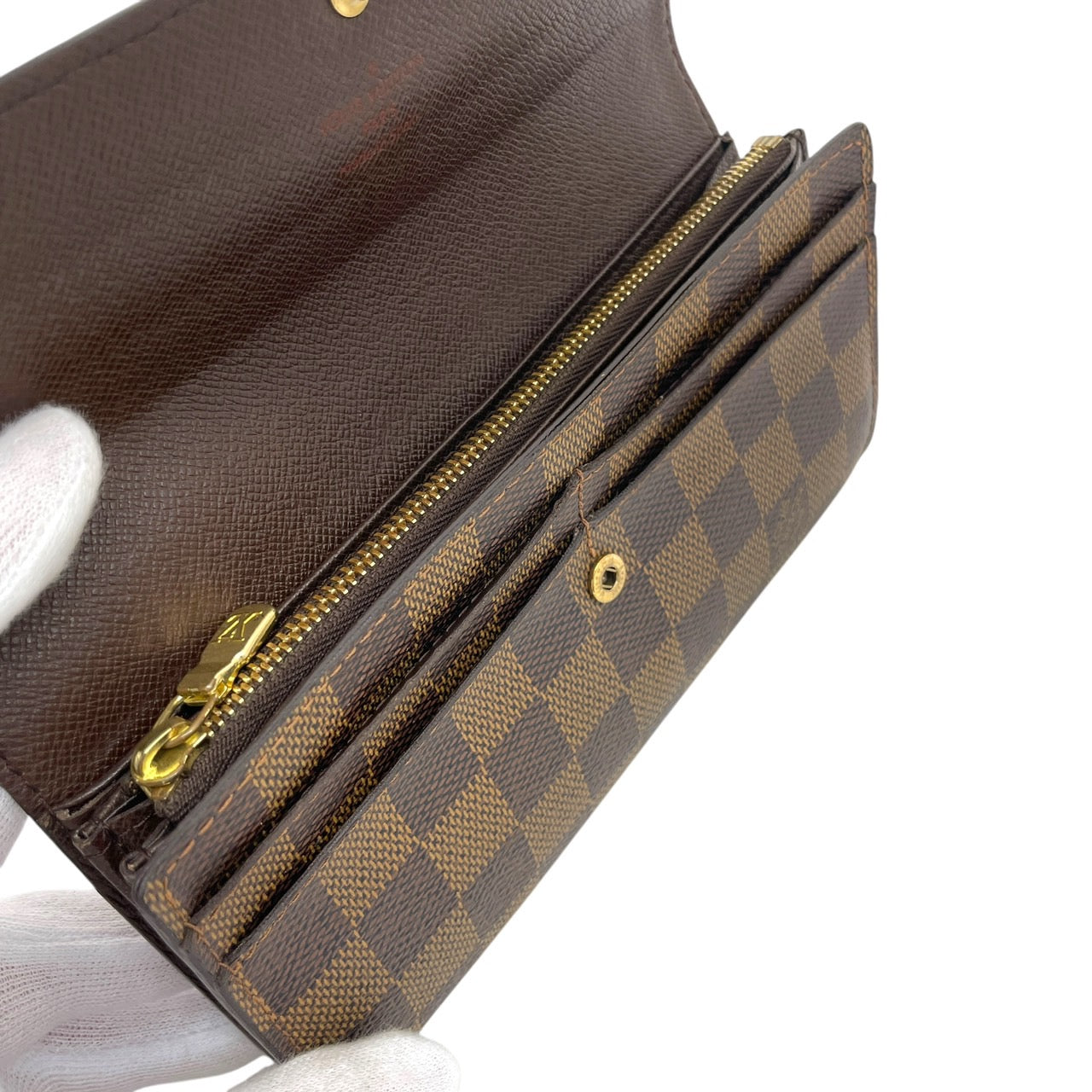 【LOUIS VUITTON】ルイ・ヴィトン ポルトフォイユサラ N61734 長財布ユニセックス ダミエ 長財布