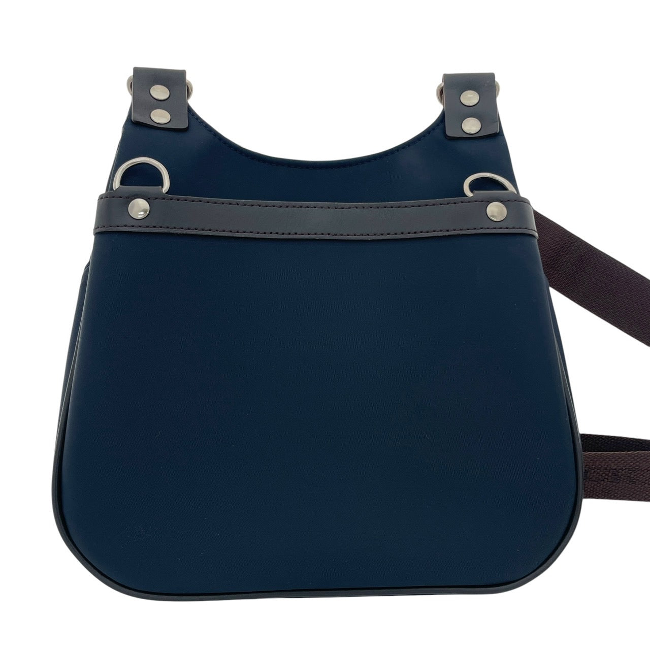 【BURBERRY BLACK LABEL】バーバリーブラックレーベル ショルダーバッグメンズ チェック柄 ナイロン ポシェット ポーチ