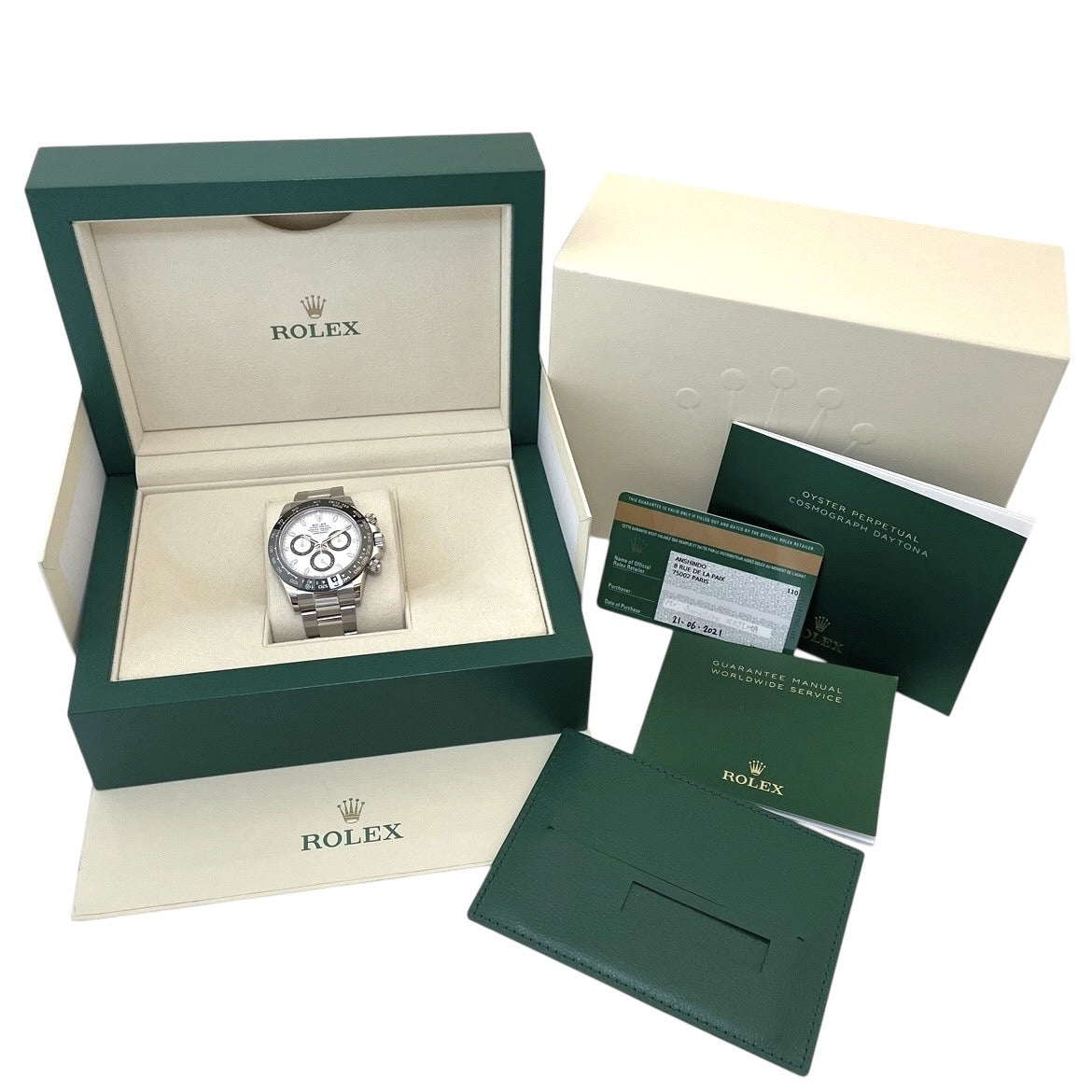 【ROLEX】ロレックス コスモグラフ デイトナ 116500LN 腕時計 ステンレススチールメンズ 白文字盤 クロノグラフ