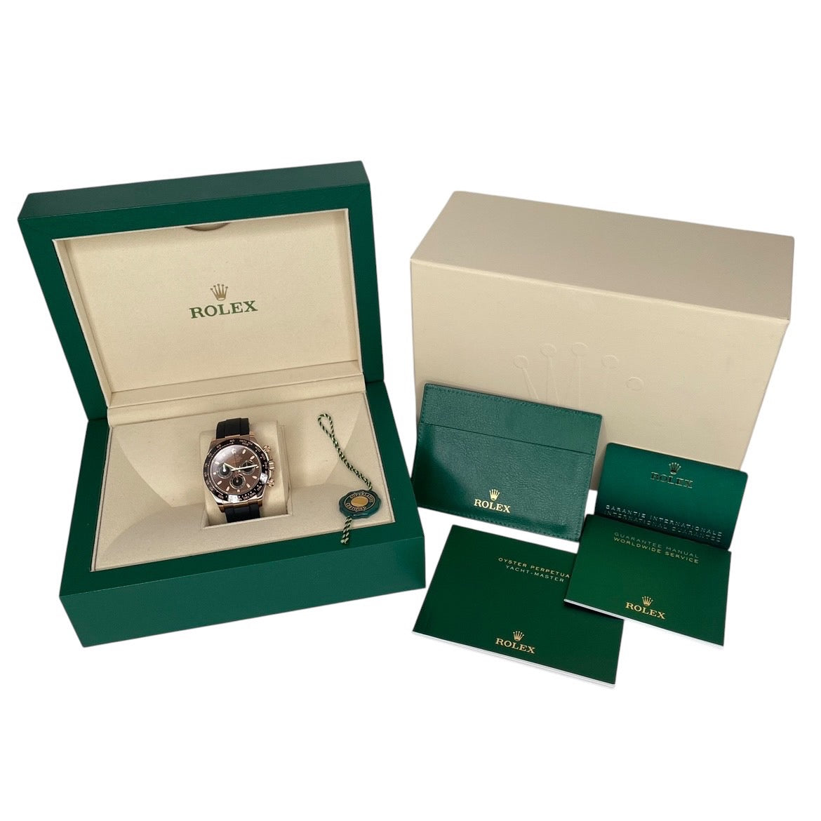 【ROLEX】ロレックス コスモグラフデイトナ 116515LN 腕時計 PG/ラバーメンズ チョコレート文字盤 ピンクゴールド ラバーベルト クロノグラフ