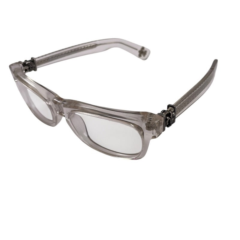 【CHROME HEARTS】クロムハーツ SPLAT CRYS メガネメンズ クリアフレーム サングラス 眼鏡 シルバー925