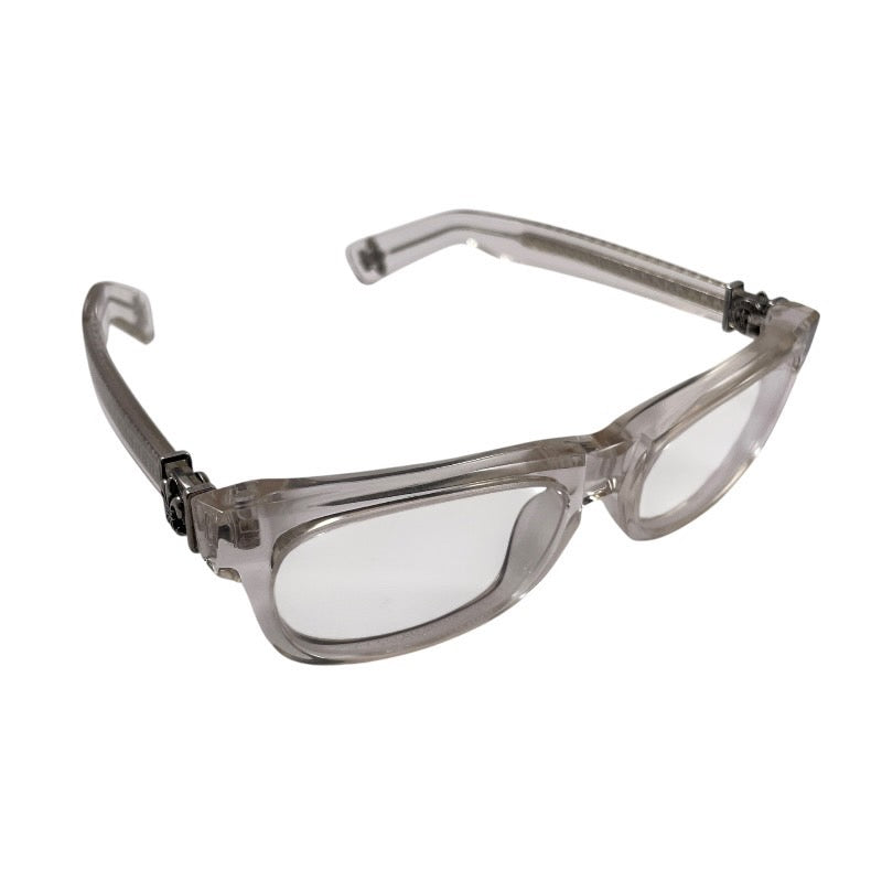 【CHROME HEARTS】クロムハーツ SPLAT CRYS メガネメンズ クリアフレーム サングラス 眼鏡 シルバー925