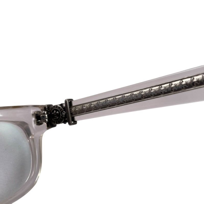【CHROME HEARTS】クロムハーツ SPLAT CRYS メガネメンズ クリアフレーム サングラス 眼鏡 シルバー925