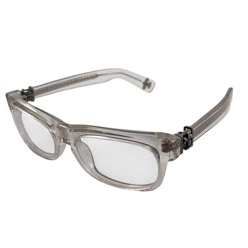 【CHROME HEARTS】クロムハーツ SPLAT CRYS メガネメンズ クリアフレーム サングラス 眼鏡 シルバー925