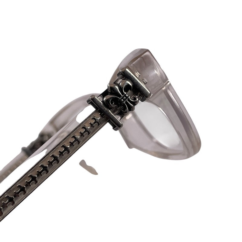 【CHROME HEARTS】クロムハーツ SPLAT CRYS メガネメンズ クリアフレーム サングラス 眼鏡 シルバー925