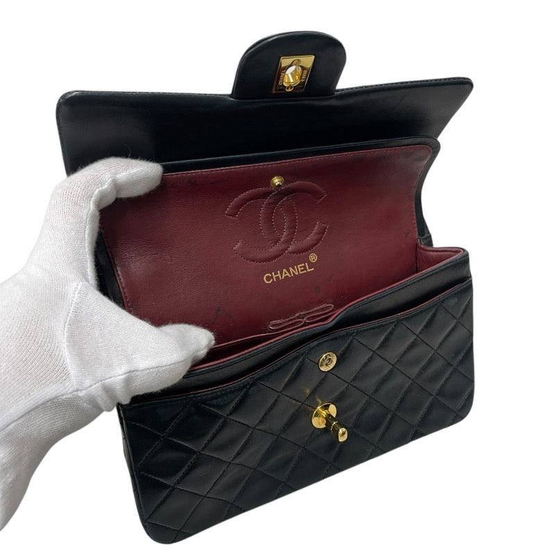 【CHANEL】シャネル マトラッセ23 Wフラップ A01113 ショルダーバッグ ラムスキンレディース チェーンショルダーバッグ ダブルフラップ ココマーク ターンロック