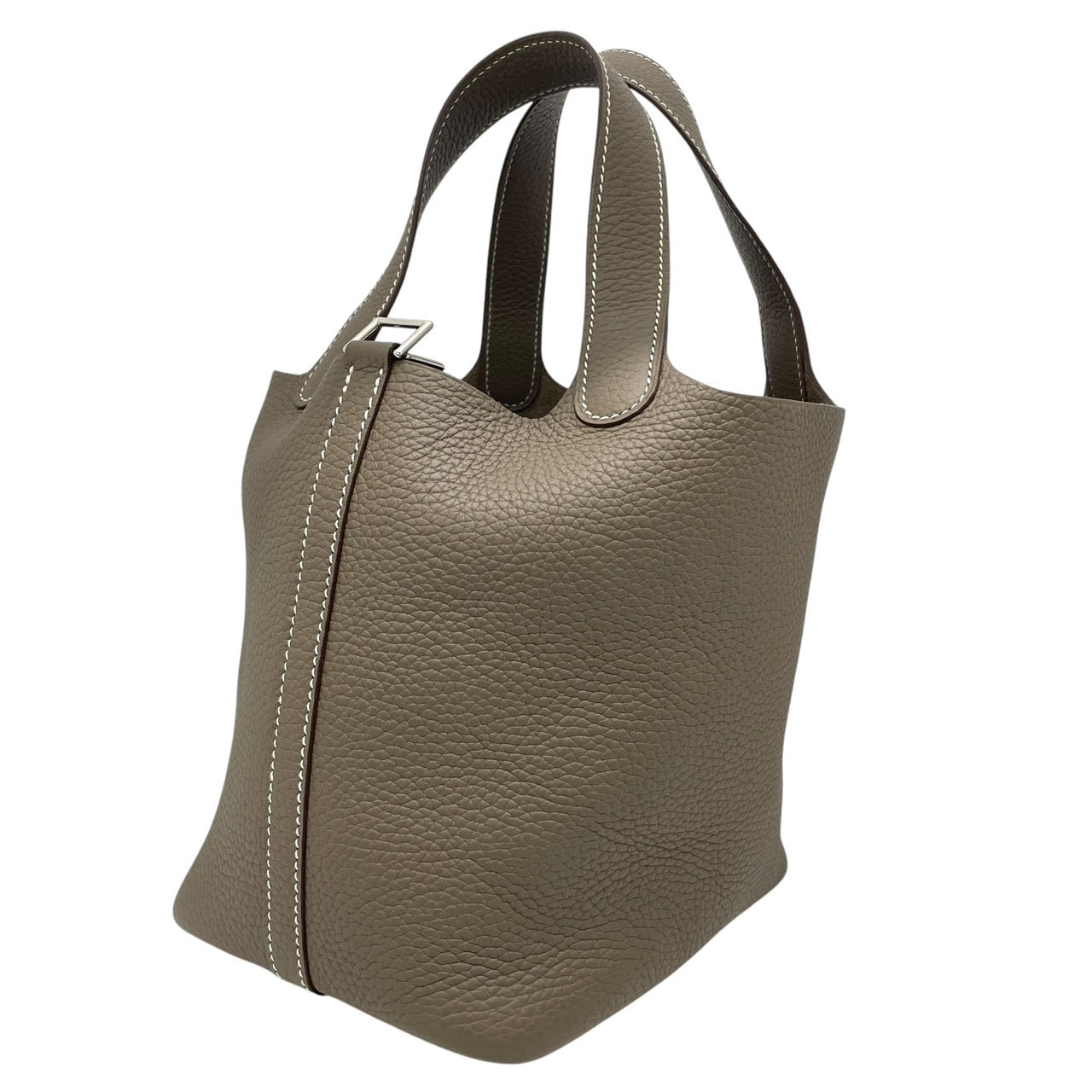 【HERMES】エルメス ピコタンロックPM ハンドバッグ トリヨンクレマンスレディース エトゥープ ピコタンロック18 エトープ