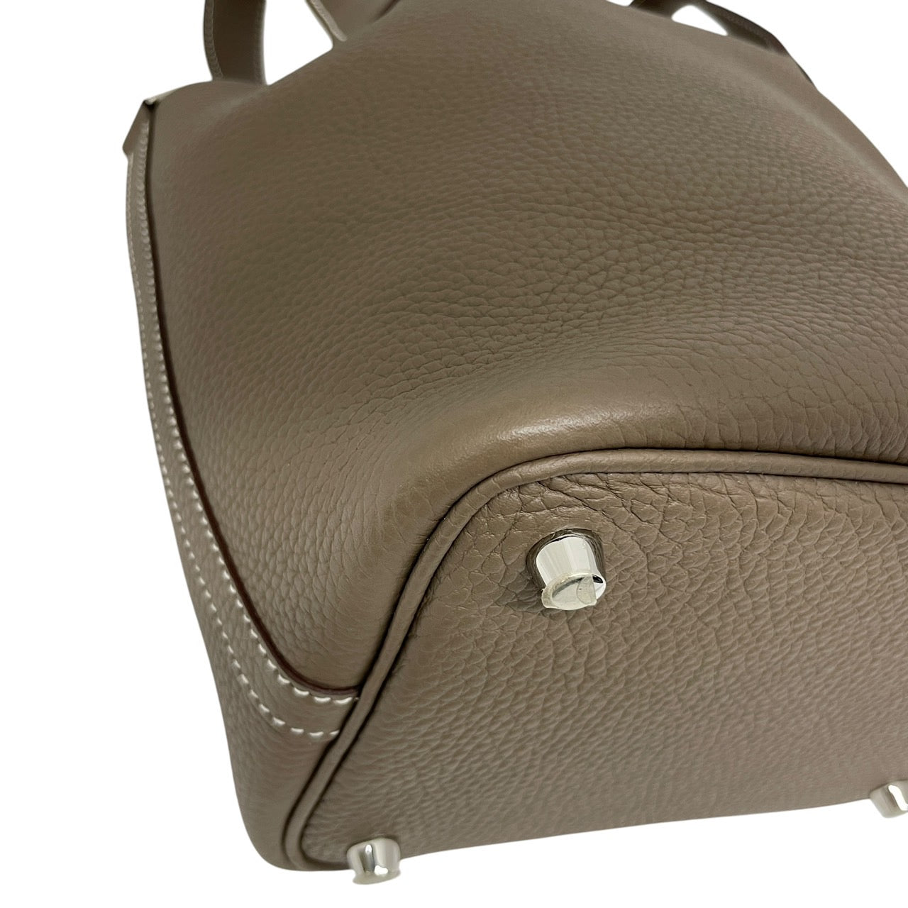 【HERMES】エルメス ピコタンロックPM ハンドバッグ トリヨンクレマンスレディース エトゥープ ピコタンロック18 エトープ