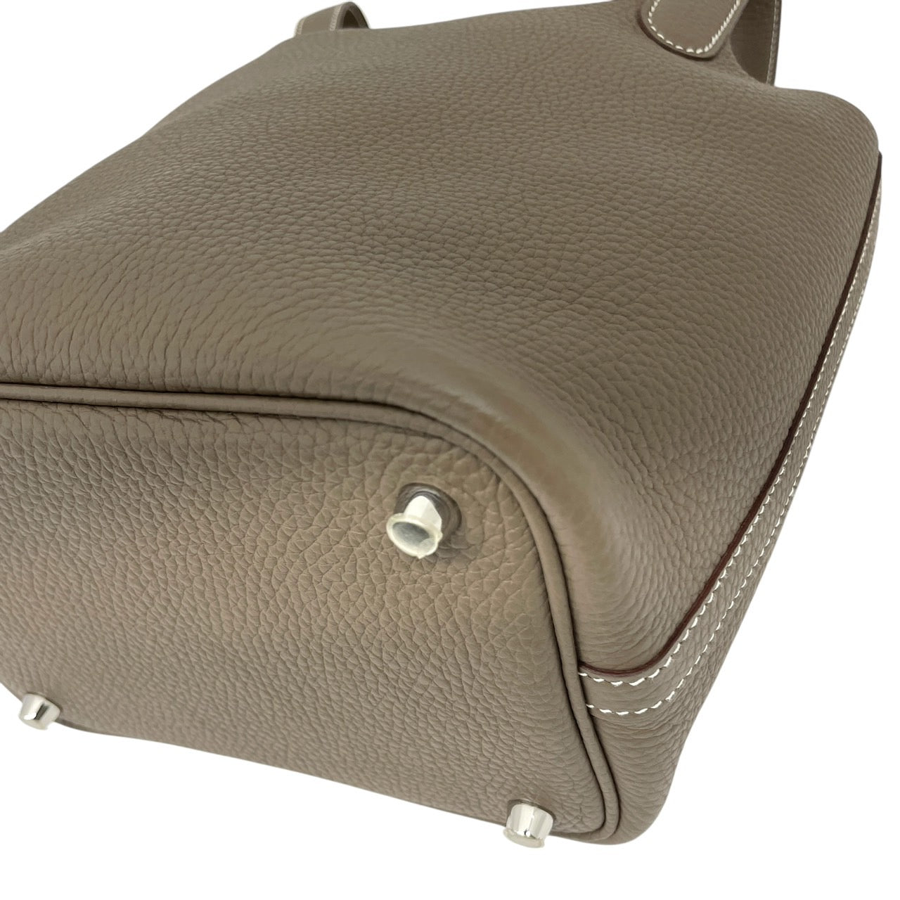 【HERMES】エルメス ピコタンロックPM ハンドバッグ トリヨンクレマンスレディース エトゥープ ピコタンロック18 エトープ