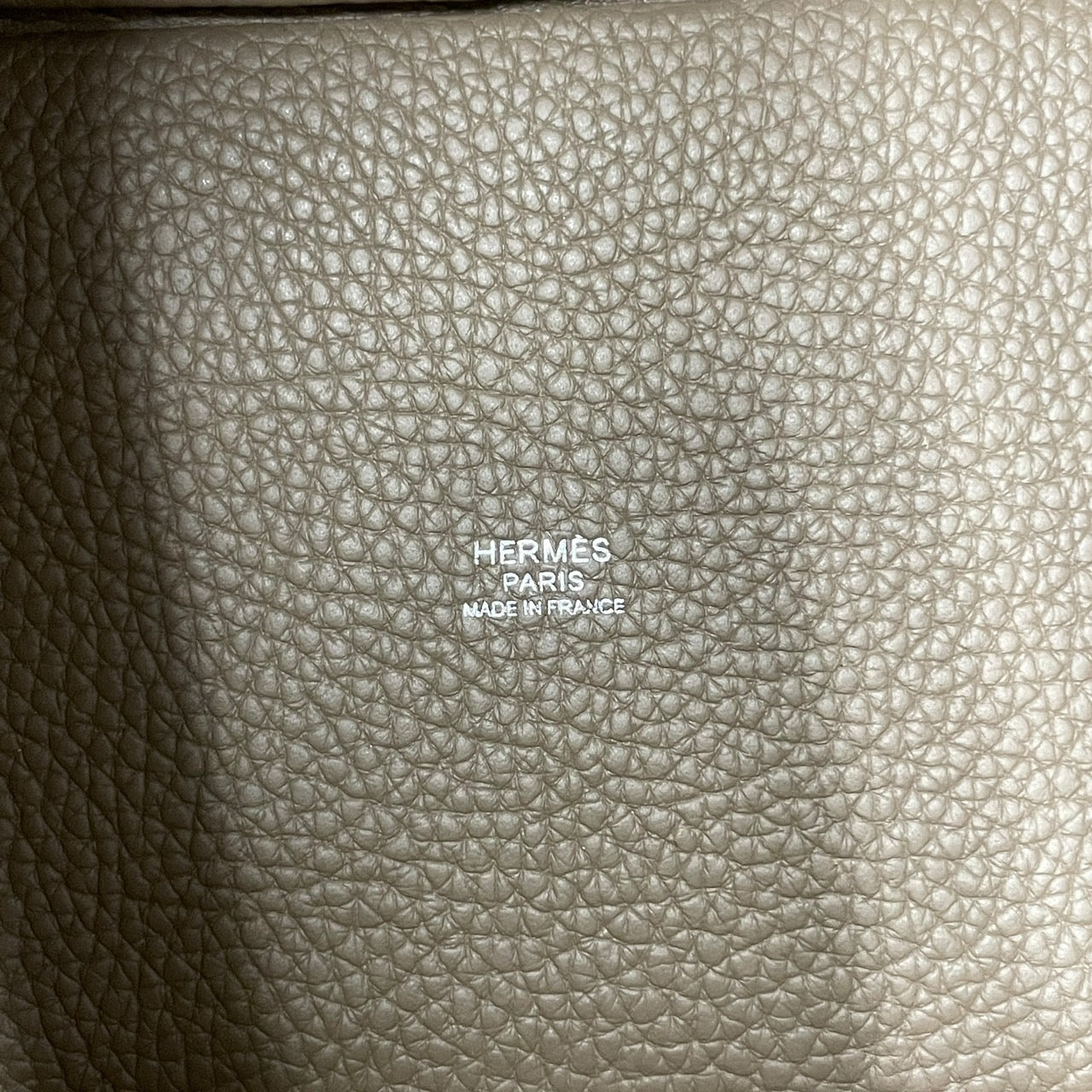 【HERMES】エルメス ピコタンロックPM ハンドバッグ トリヨンクレマンスレディース エトゥープ ピコタンロック18 エトープ