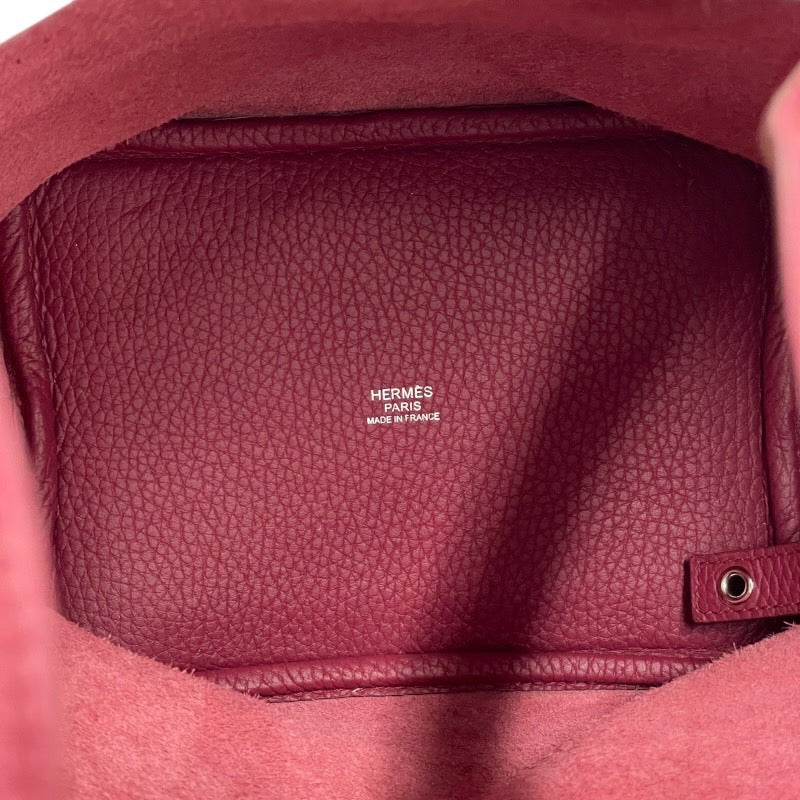 【HERMES】エルメス ピコタンロックPM ハンドバッグ トリヨンクレマンスレディース トートバッグ シルバー金具 ピコタンロック18