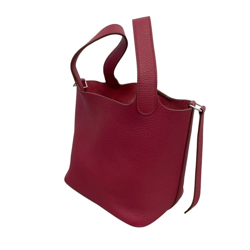 【HERMES】エルメス ピコタンロックPM ハンドバッグ トリヨンクレマンスレディース トートバッグ シルバー金具 ピコタンロック18