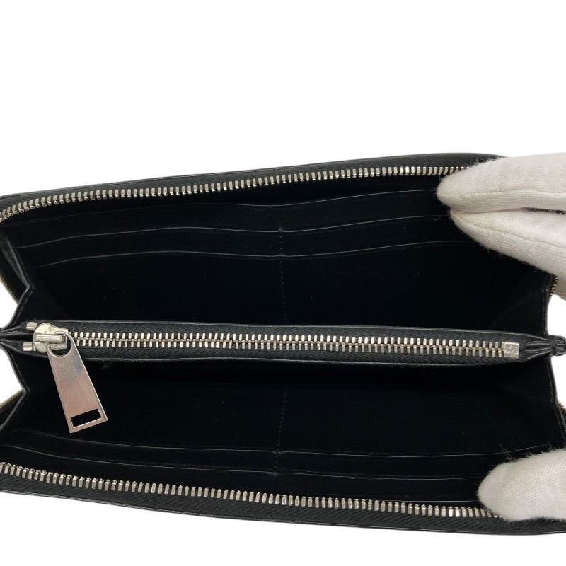 【BOTTEGAVENETA】ボッテガヴェネタ ラウンドファスナー長財布 長財布 レザーユニセックス 型押しイントレチャート 本革