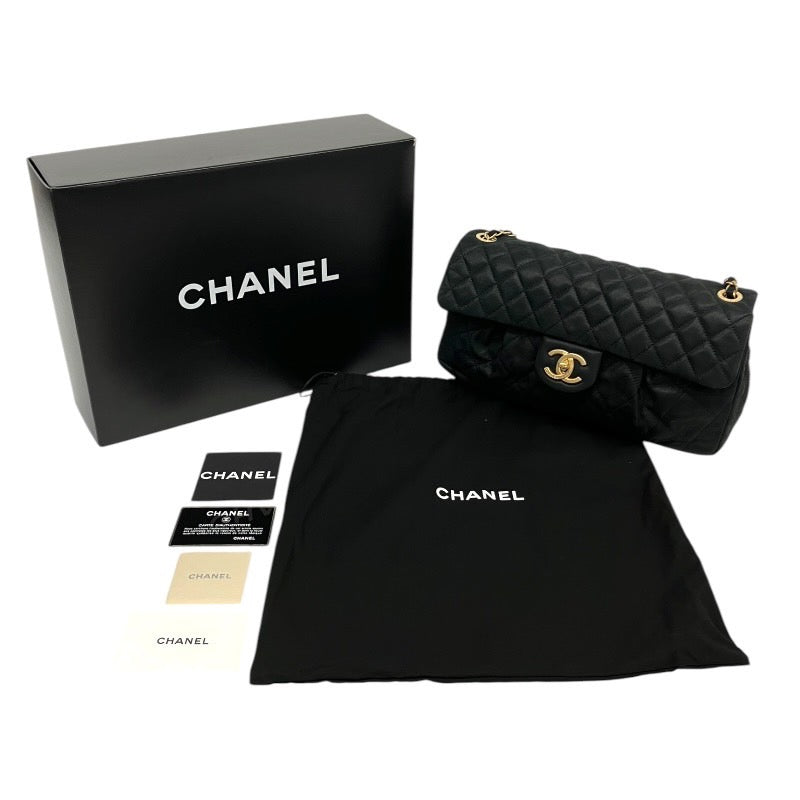 【CHANEL】シャネル 31 RUE CAMBON ショルダーバッグ レザーレディース マトラッセ ココマーク ダブルチェーン ゴールド金具