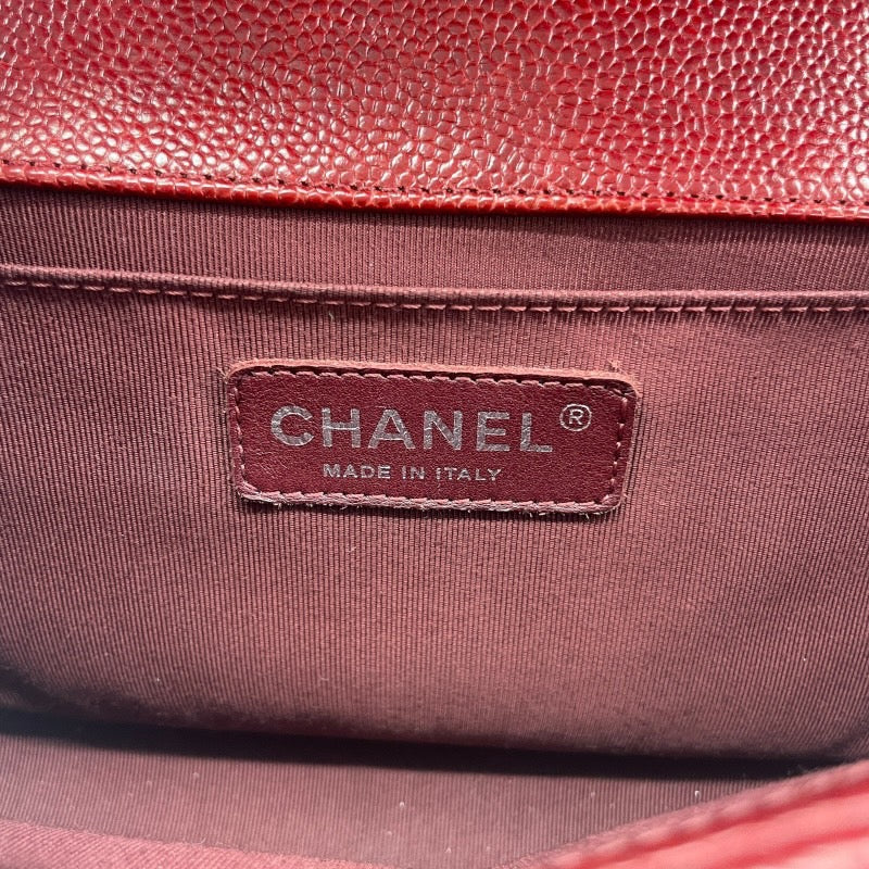 【CHANEL】シャネル ボーイシャネル A67086 ショルダーバッグ レザーレディース チェーンショルダー マトラッセ キャビアスキン