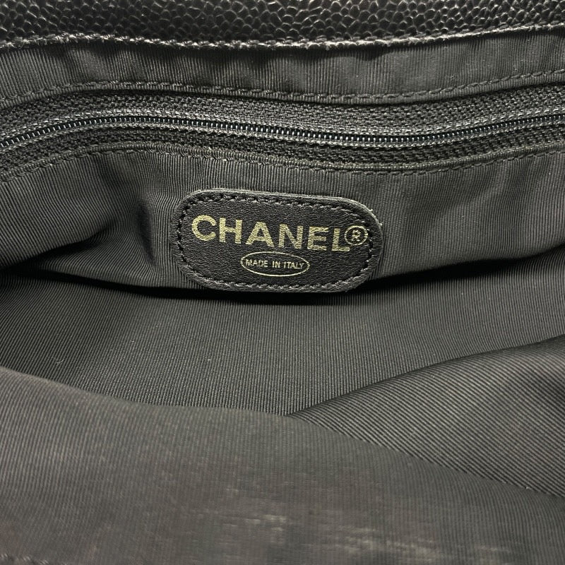 【CHANEL】シャネル トートバッグレディース ココマーク ウッドチェーン プラチェーン トート キャビアスキン