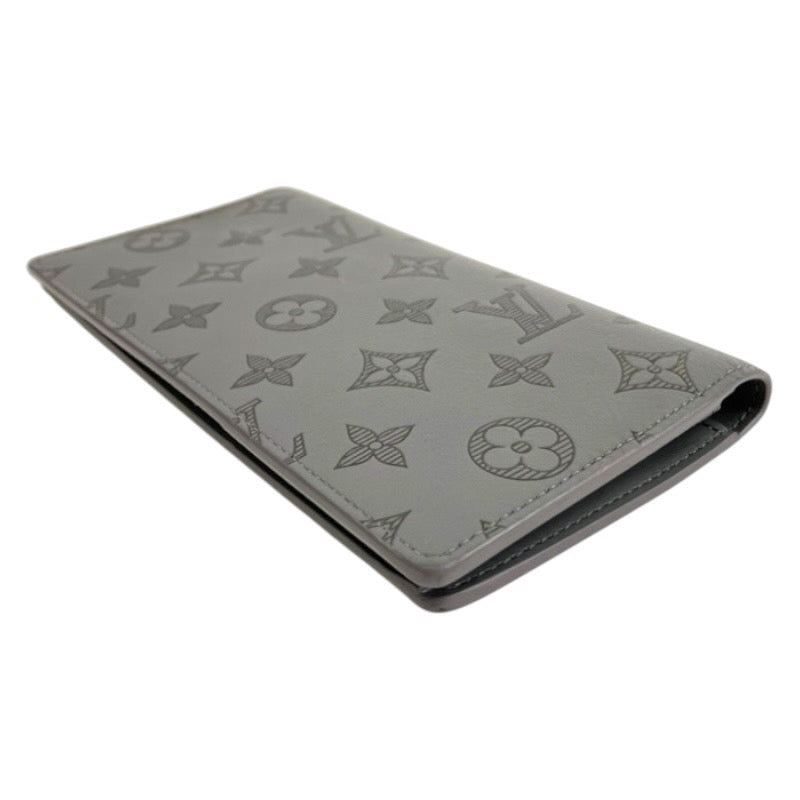 【LOUIS VUITTON】ルイ・ヴィトン ポルトフォイユブラザ M81335 二つ折り財布 レザー メンズ モノグラムシャドウ 本革