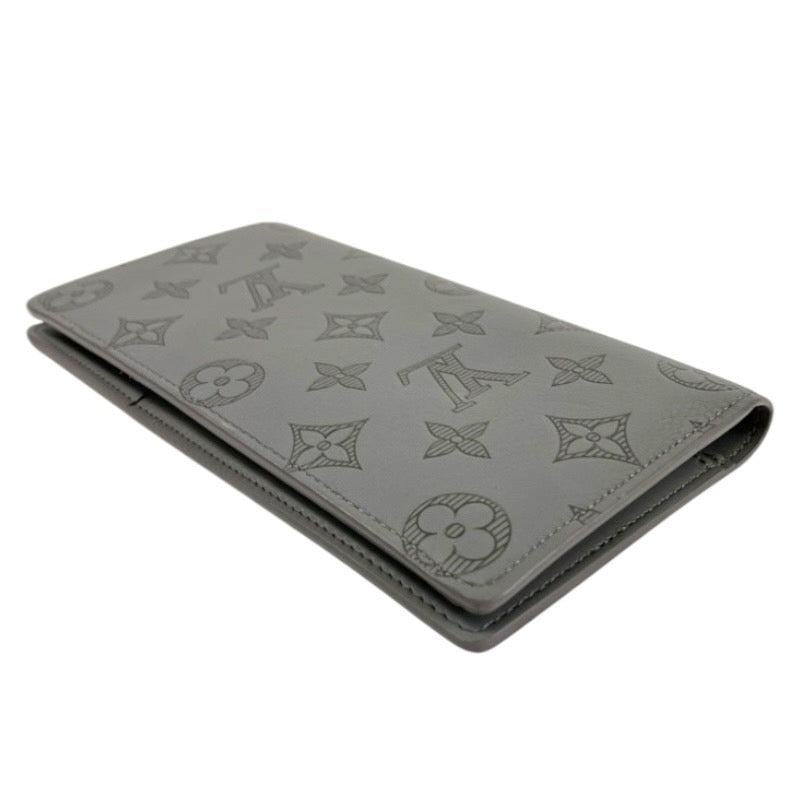 【LOUIS VUITTON】ルイ・ヴィトン ポルトフォイユブラザ M81335 二つ折り財布 レザー メンズ モノグラムシャドウ 本革