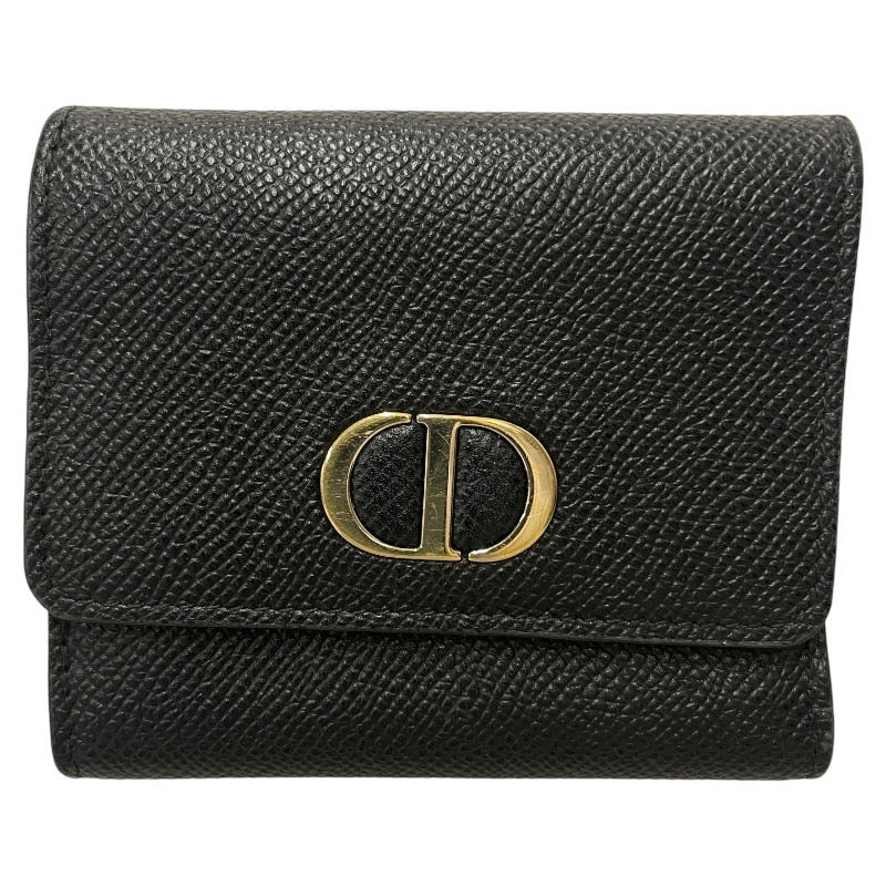 【Dior】ディオール 30モンテーニュ 三つ折り財布レディース コンパクトウォレット レザー