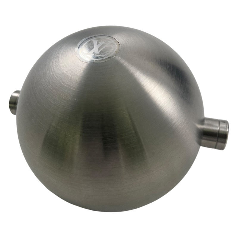 【LOUIS VUITTON】ルイ・ヴィトン タンブール デュアルタイム テーブルクロック Q1Q030 置時計ユニセックス トランク モノグラムエクリプス