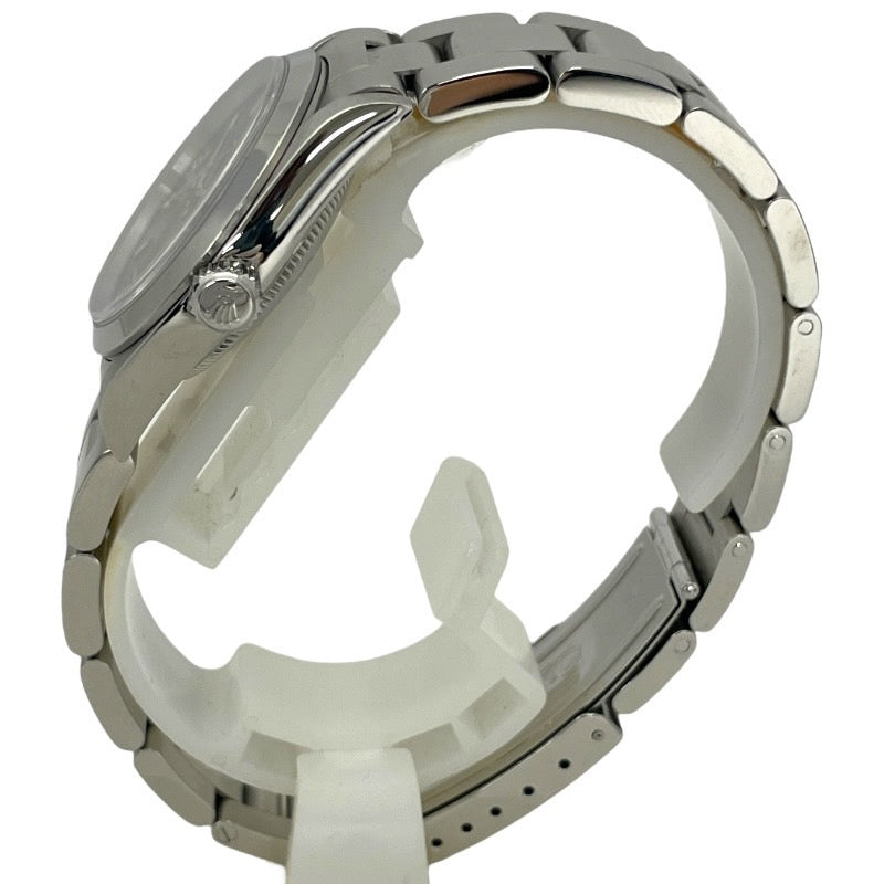 【ROLEX】ロレックス オイスターパーペチュアル 77080 腕時計レディース 黒369 黒文字盤