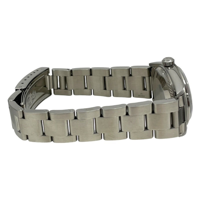 【ROLEX】ロレックス オイスターパーペチュアル 77080 腕時計レディース 黒369 黒文字盤